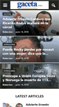Mobile Screenshot of gaceta.mx